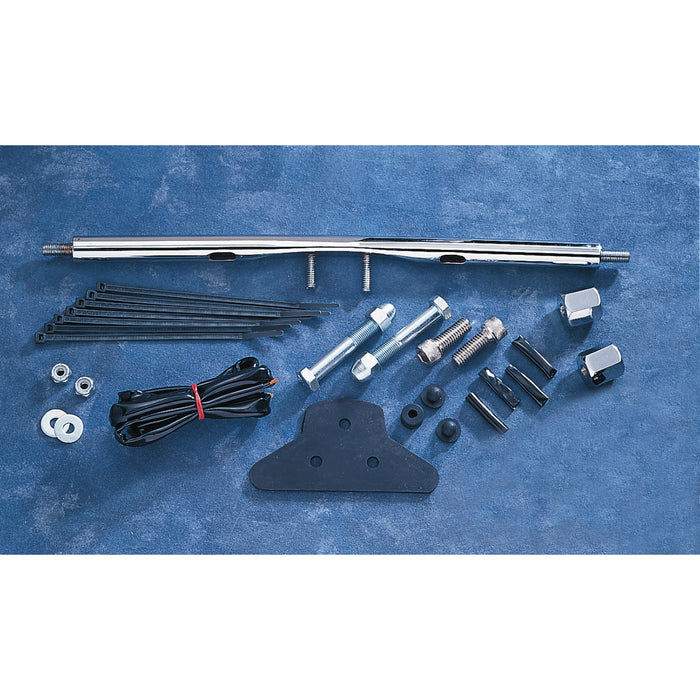 DRAG SPECIALTIES DS-280318 Chrome Rear Turn Signal Relocation Kits Rear Turn Signal Relocation Kit - FX XL '73-'01