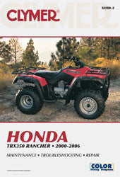 Clymer Repair Manual Honda TRX350 Rancher - CM2002 Honda Rancher / TRX350TM FourTrax Rancher 2000-2006