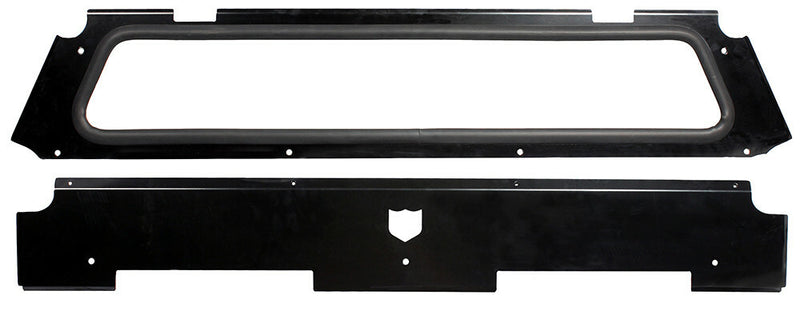 Pro Armor Rear Windshield Black - P144W461BL Polaris RZR 2014-2022