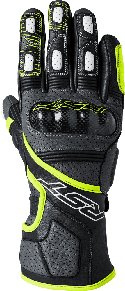 Rst 556-3179212 103179F.YEL-12 FULCRUM CE GLOVE GREY/FLO YELLOW/BLACK 2XL