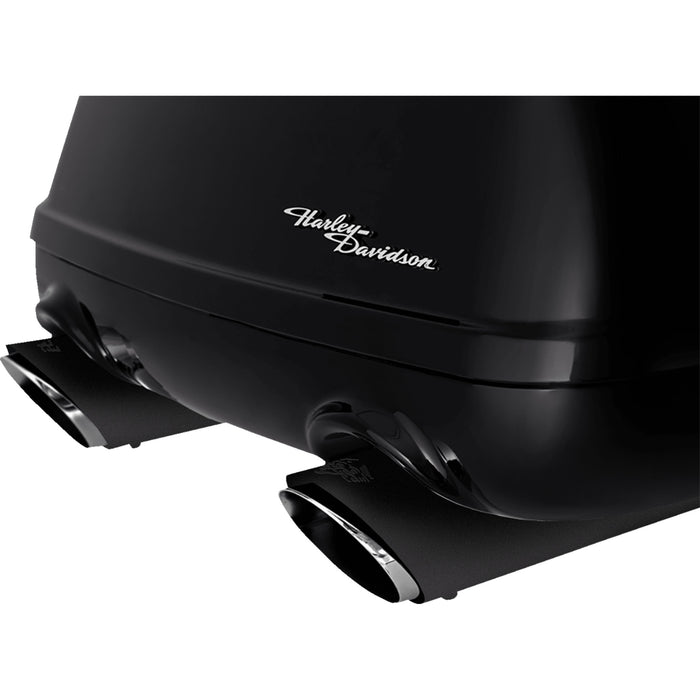 VANCE & HINES 1801-1838 46796 Twin Slash Slip-On Mufflers - Black