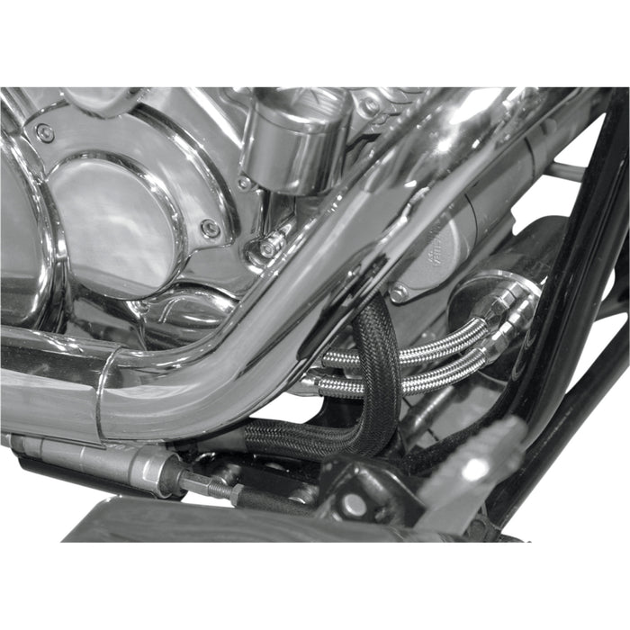 BARON 0712-0171 BA-2640-00 V-Star Oil Filter Relocation Kit Oil Filter Relocation Kit - Yamaha