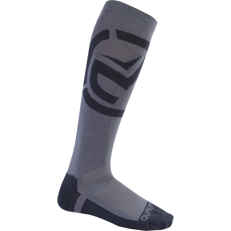 MOOSE OFFROAD Qualifier Socks Black/Gray