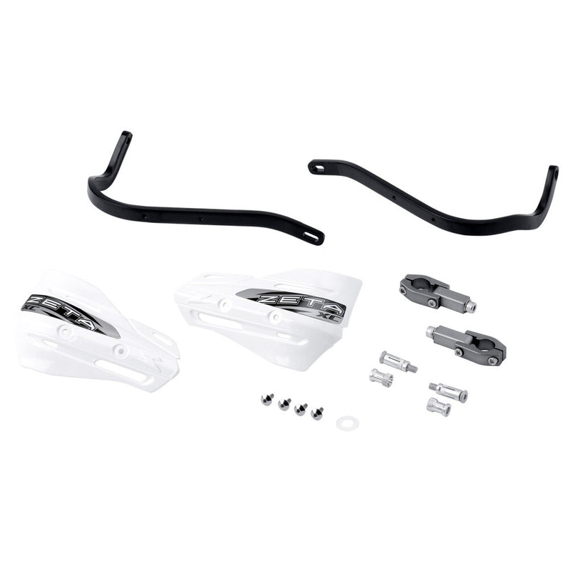 Zeta 634-5101KW ZE72-5000 ARMOR HANDGUARD XC KIT FOR 22.2MM BAR BLACK/WHITE