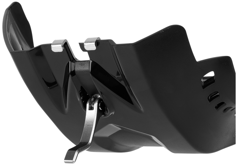 Polisport Fortress Skid Plate Black - 8471700001 For KTM Dirt Bikes 2019-2023 | Husqvarna Dirt Bikes 2019-2023