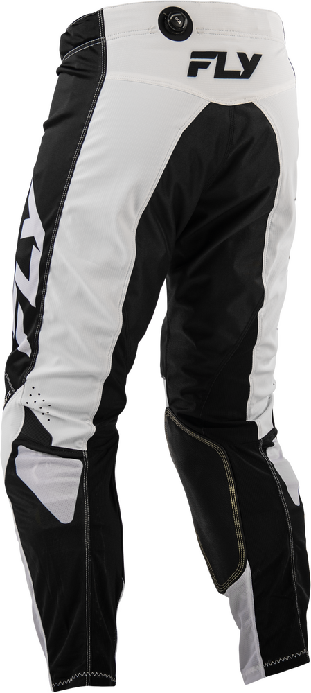 Fly Racing 380-32040 380-32040 KINETIC MESH PANTS WHITE/BLACK SZ 40