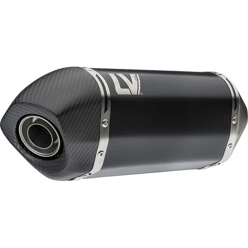Leovince LV-14 Black Edition Muffler - 15626BU Aprilia Tuareg 660 2022-2025