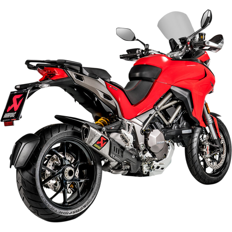 Akrapovic Slip-On Line Muffler - S-D12SO9-HAPT Ducati Multistrada 2015-2020