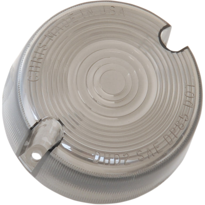 CHRIS PRODUCTS 2020-0403 DHD2S Turn Signal Lenses Turn Signal Lens - '00-'01 ST/FXD - Smoke