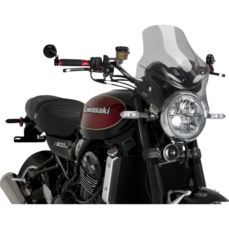 Puig Hi-Tech Parts Top Windshield - 21352H Kawasaki 900 2018-2025