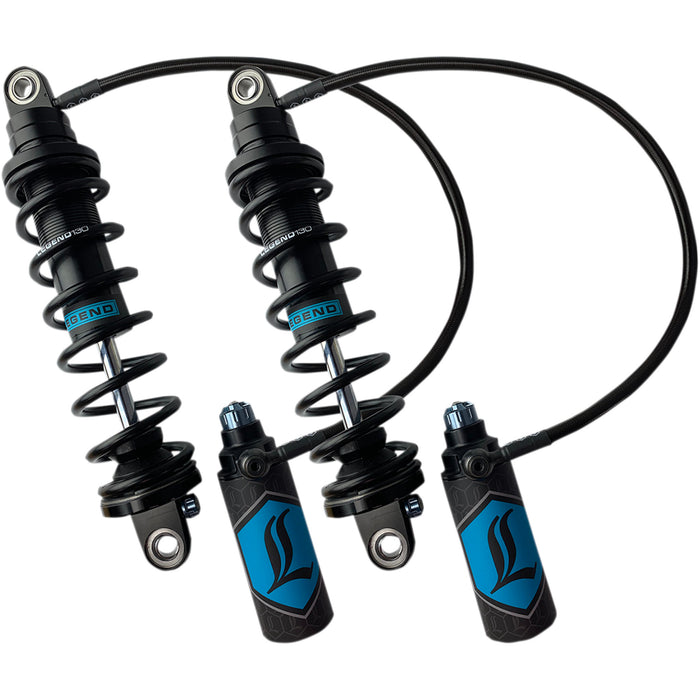 LEGEND SUSPENSION 1310-1887 REVO ARC Remote Reservoir FL Coil Suspension - REVO ARC Remote Reservoir Shocks - Heavy Duty - Black - 13"