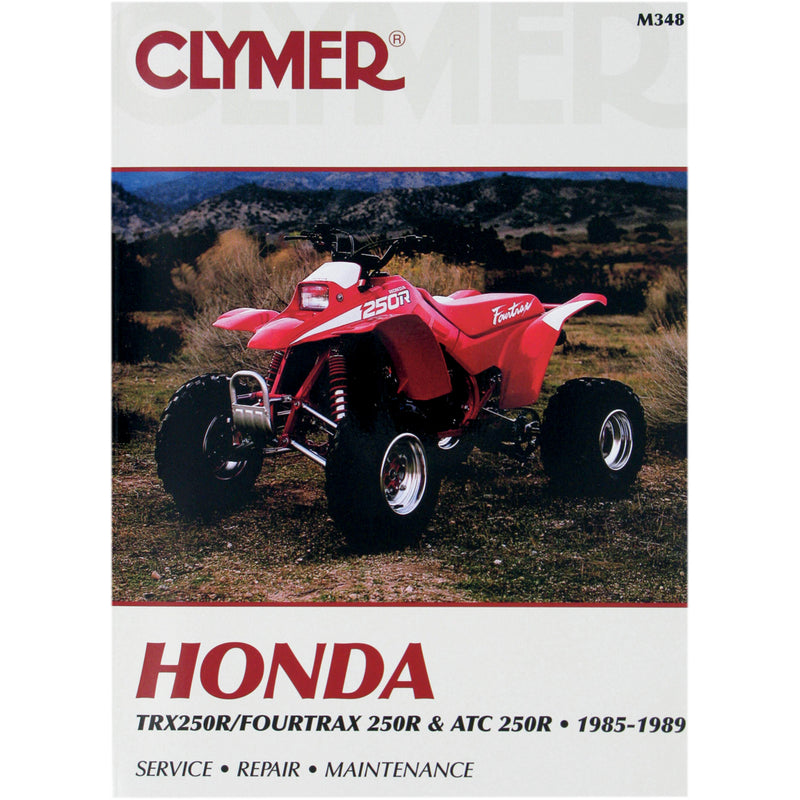Clymer Service Manual - CM348 Honda 250 / TRX250R 1985-1989