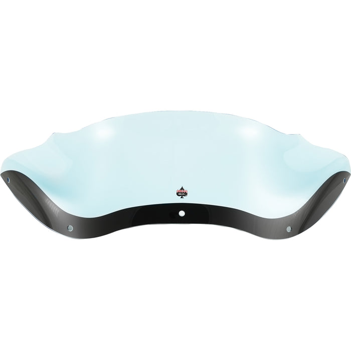 KLOCK WERKS 2310-0722 KWW-01-0627 Ice Kolor Flare™ Windshield - 8" - Blue Ice - FLTR
