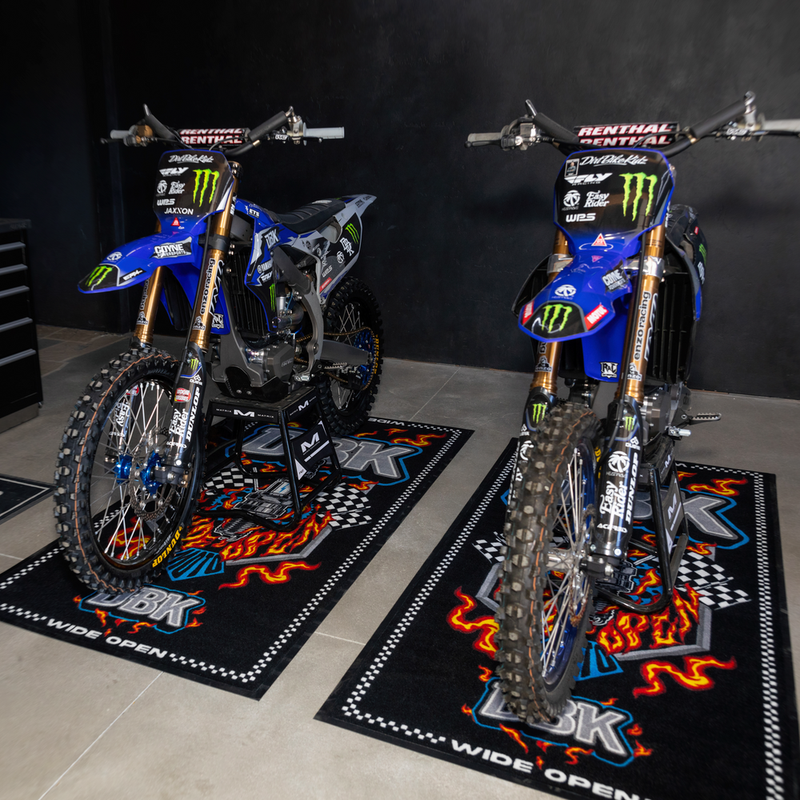 Dbk 325-00072 AC-WIDEOPEN-MAT WIDE OPEN BIKE MAT 3.5'X7'