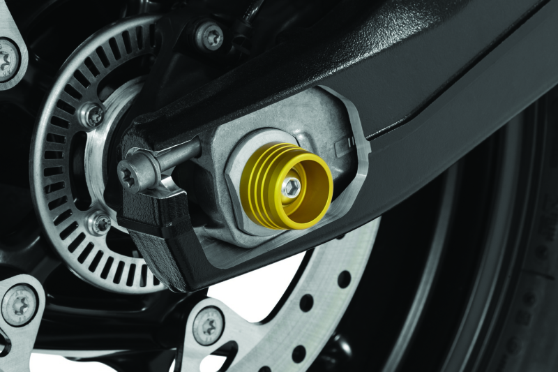 Kuryakyn 3811 Lodestar Rear Axle Slider Gold - User 1