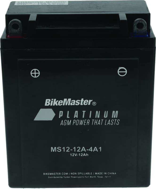 BikeMaster 780703 AGM Battery - MS12-12A-4A1 - Photo - Primary