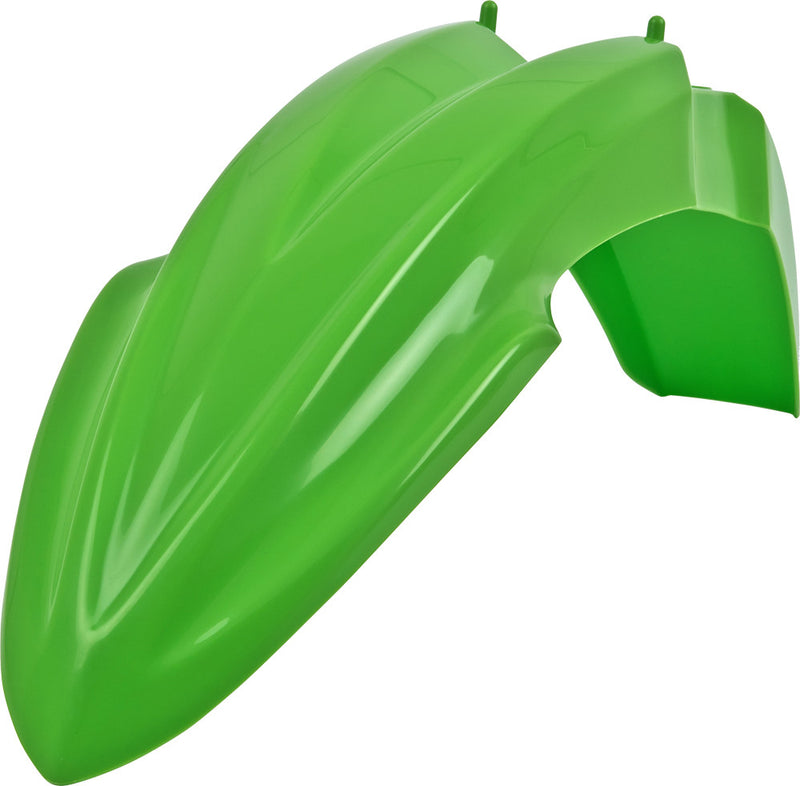 Polisport Front Fender Green - 8574100001 Kawasaki Dirt Bikes 2014-2025