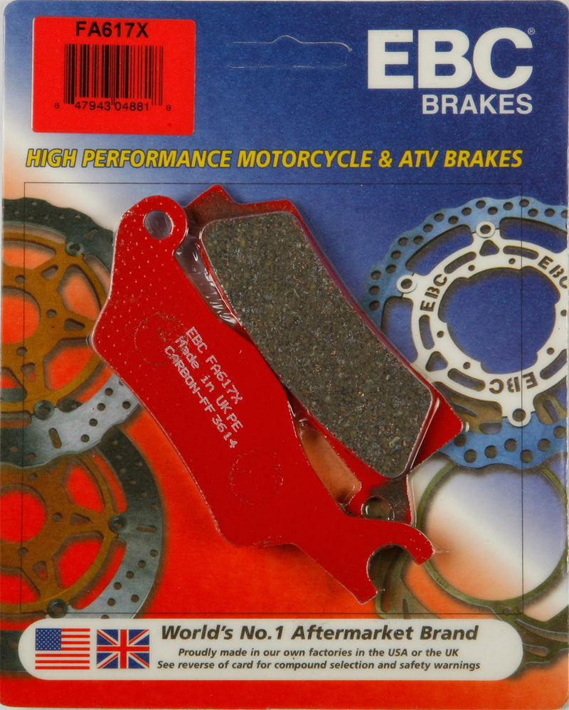 EBC Brake Pads Carbon X Series - FA617X Can-Am Outlander / Renegade 2012-2015