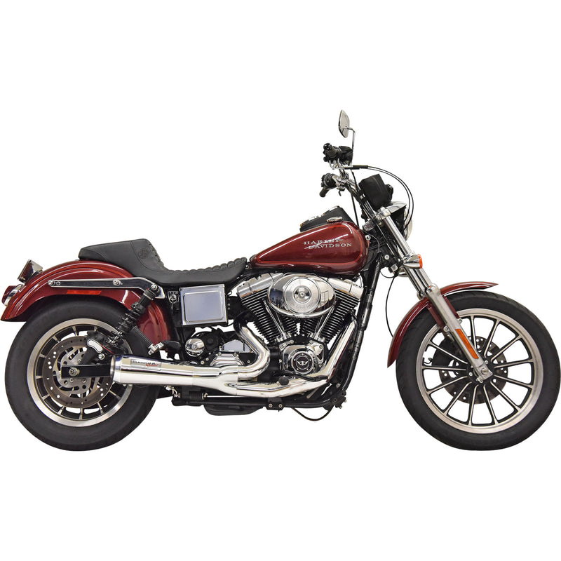 Bassani Xhaust 2-Into-1 Exhaust System - 1D5C For Harley Dyna 1993-2005