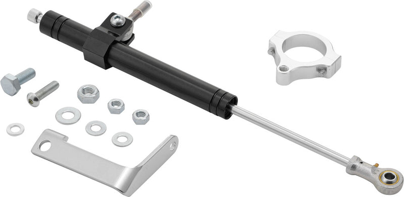 Harddrive 36028 Steering Damper Silver For Harley Dyna 1991-2005