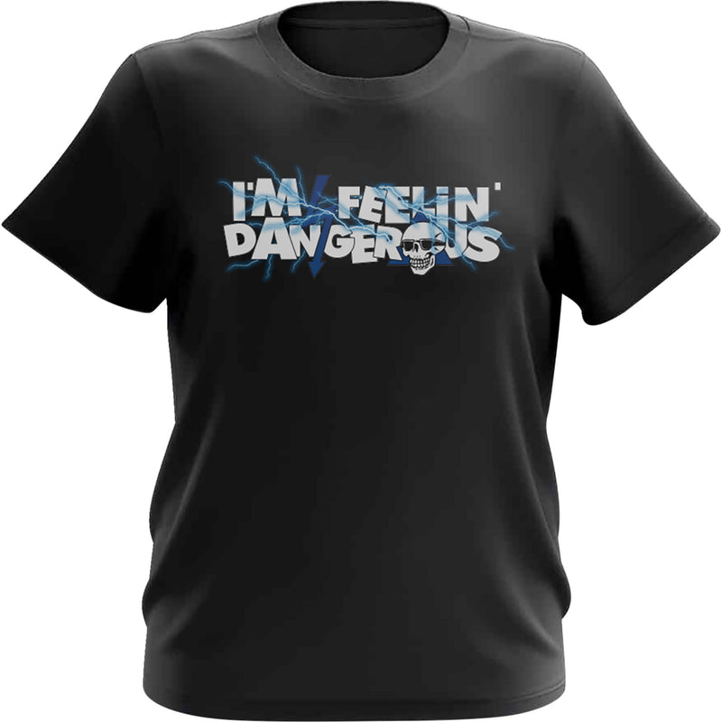 DEEGAN APPAREL 3032-3785 DBTSS3007BBUXL Youth Shocking T-Shirt black/blue - xl