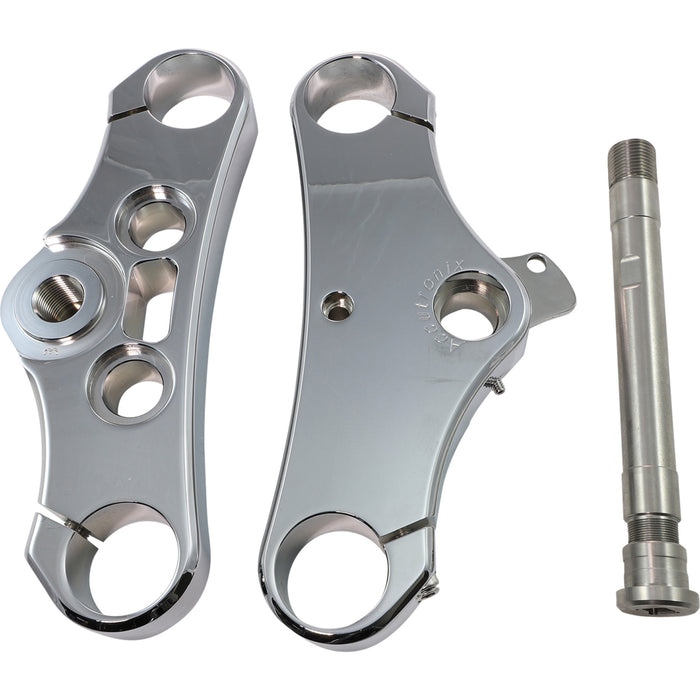 ACCUTRONIX 0408-0221 TWD349-ESC Elite 49 Triple Tree Elite Triple Tree - 49 mm - Chrome - 3° Rake