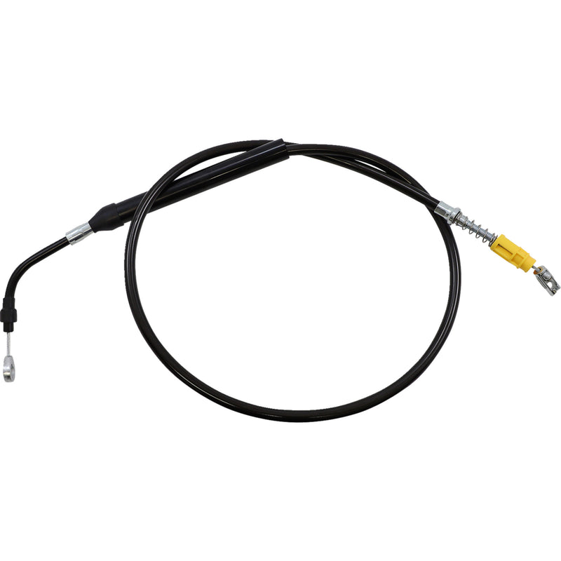 LA Choppers Midnight Braided Clutch Cable 12"-14" Ape Hanger Handlebars - LA-8056C13M For Harley Touring 2021-2022