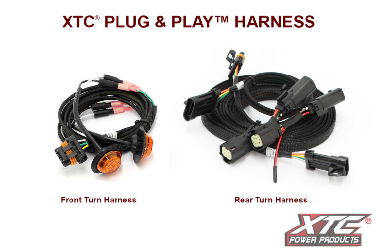 Xtc Power Products Auto Turn Signal Kit W Horn AND Front DRL Lights CAN Mahindra ATV UTV Models - ATS-ROX-M6-DRL Mahindra ATV/UTV Models 2019-2020