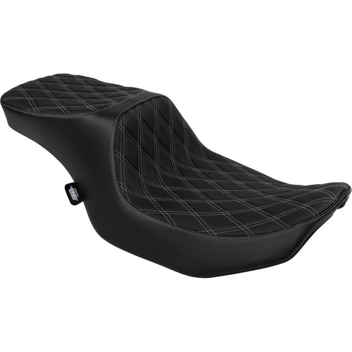 DRAG SPECIALTIES Performance Predator 2-Up Seat - w/o Backrest FLTR/FLHX '23-'24