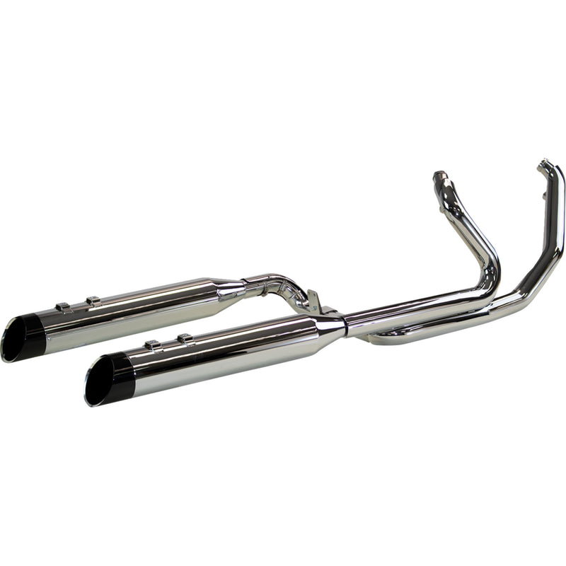 Khrome Werks Dominator-SR 2-Into-1-Into-2 Exhaust System - 200630-SR For Harley Touring 2009-2016