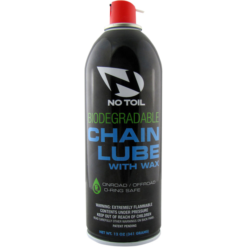 NO TOIL 3605-0052 NT401 Biodegradable Chain Lube with Wax Chain Lube - 12 oz. net wt. - Aerosol