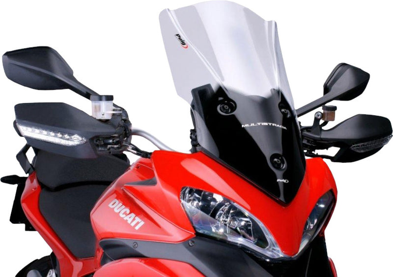 Puig Hi-Tech Parts Windscreen Touring Smoke - 5250H Ducati Multistrada 1200 2010-2012