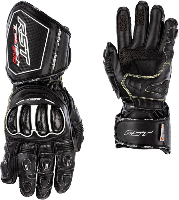 Rst 556-3495008 103495BLK-08 WOMENS TRACTECH EVO 4 CE GLOVE BLACK LEATHER LG