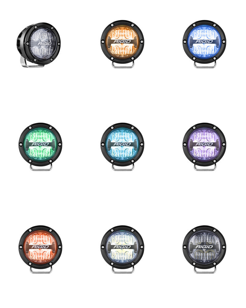 Rigid Industries 652-36301 36401 360-SERIES 4" DRIVE RGB/2 RGBW