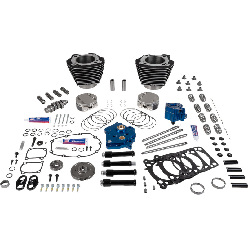 S&S Cycle Performance Kit Power Package - 310-1398A For Harley Touring / Softail 2017-2023