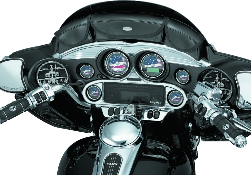 Kuryakyn 3765 Stereo Accent 96-13 FL Touring Models Chrome - User 1