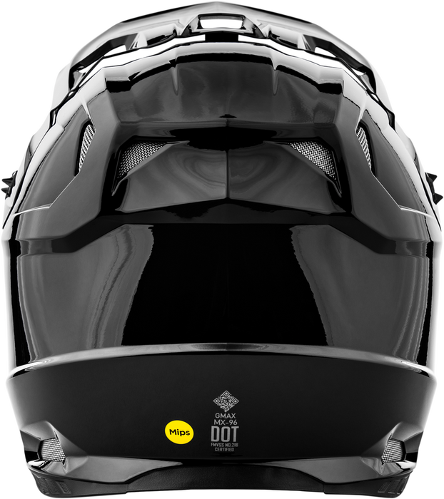 Gmax 72-7532XS D3960023 MX-96 SOLID HELMETS BLACK XS