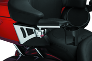 Kuryakyn 8955 Passenger Armrests 14-23 Touring Models Chrome - User 1