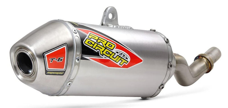 Pro Circuit T-6 Stainless Slip-ON Silencer - 0122030A Kawasaki 300R 2020-2022