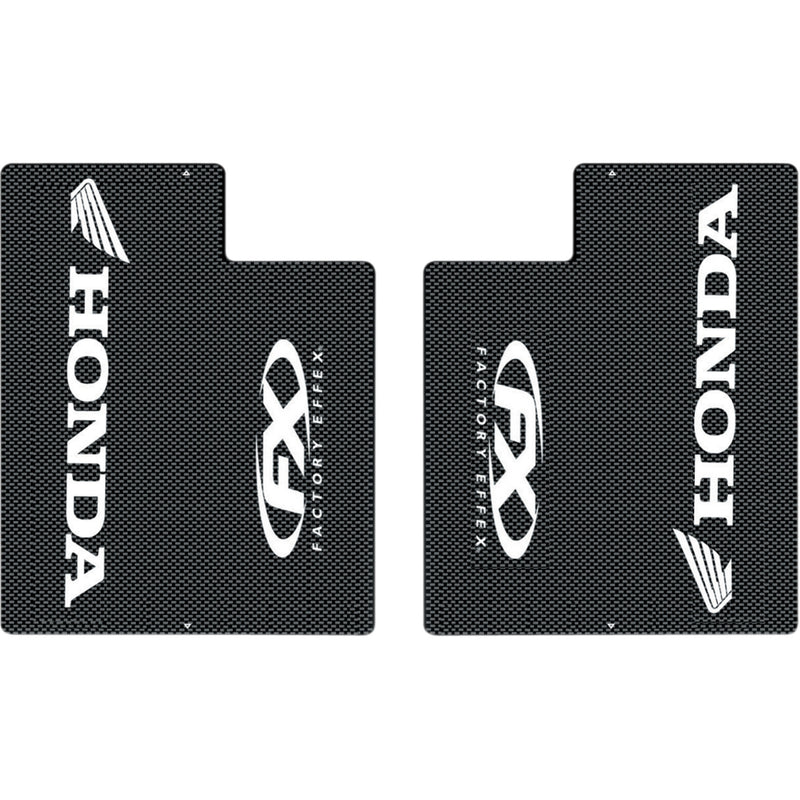 FACTORY EFFEX 4320-0424 06-38320 Full Wrap Carbon Fiber Fork Shields Carbon Fiber Fork Shield - Honda