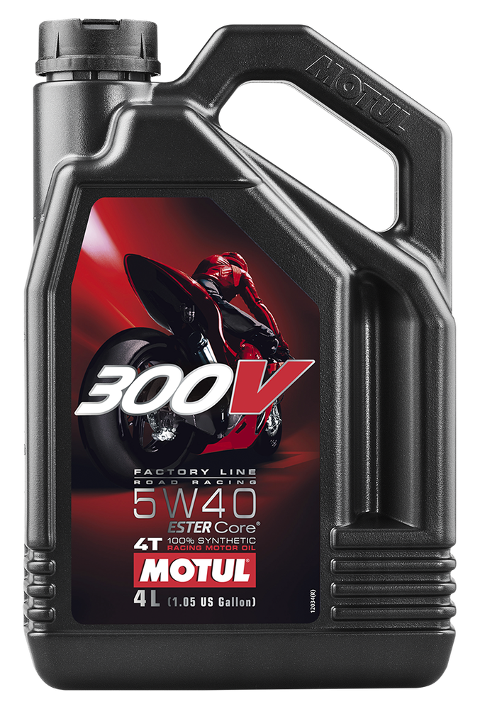 Motul 82-2035 104115 300V COMPETITION SYNTHETIC OIL 4T 5W40 4-1L