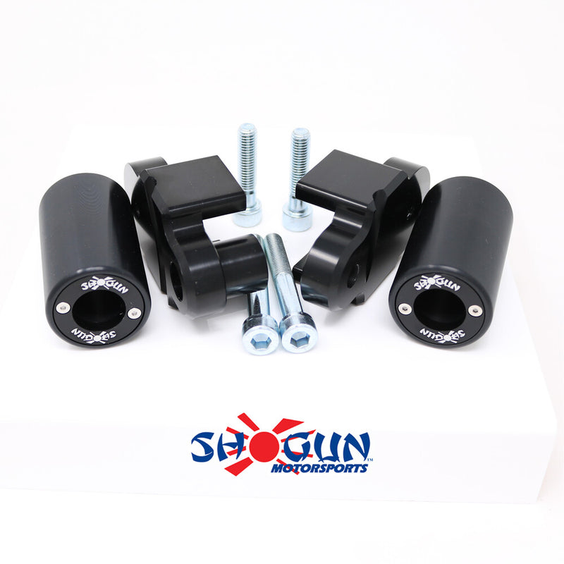 Shogun PA2 Frame Sliders NO CUT Black - 715-4469 Kawasaki Ninja 2024-2025