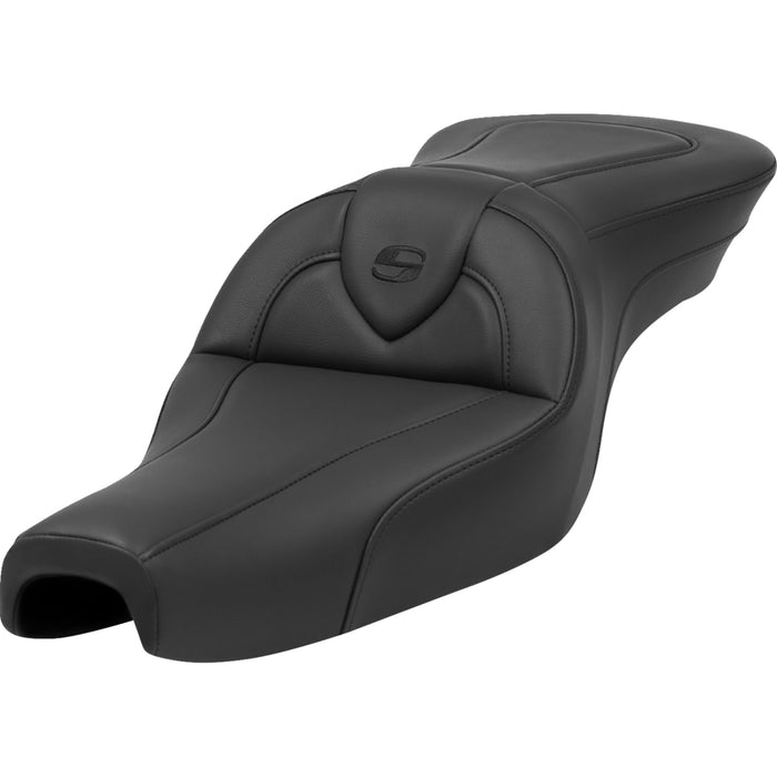 SADDLEMEN 0804-0800 807-11-187 Roadsofa™ Standard Reach Seat - without Backrest - Black - XL '04-'22