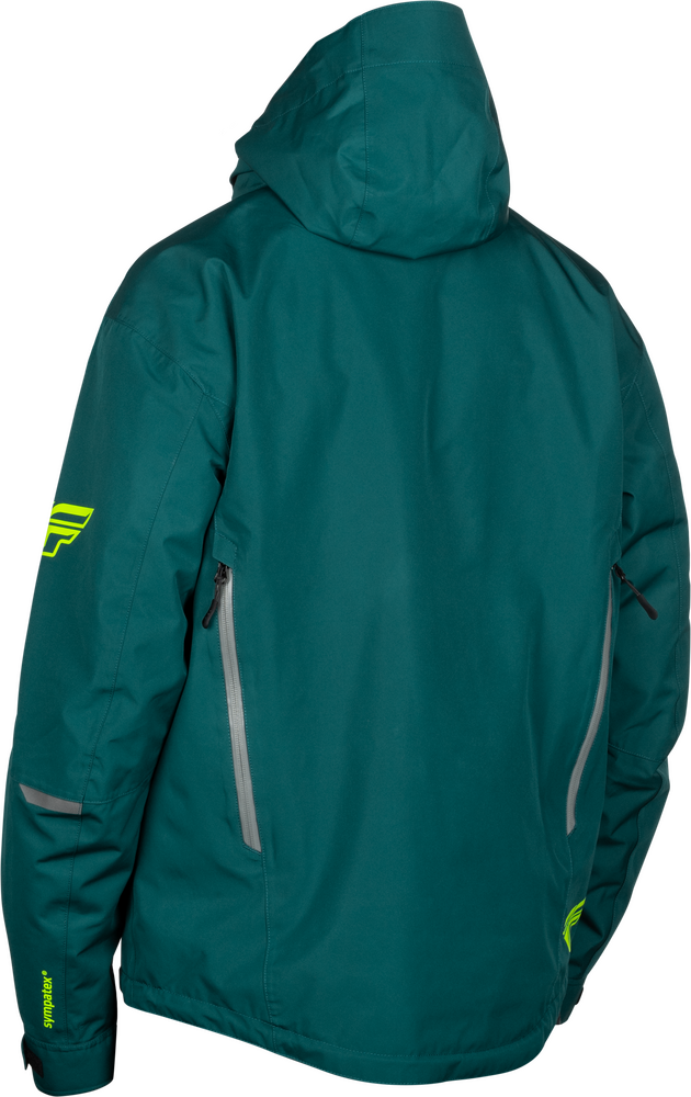 Fly Racing 470-41093X 470-41093X INCLINE JACKET TEAL/BLACK 3X