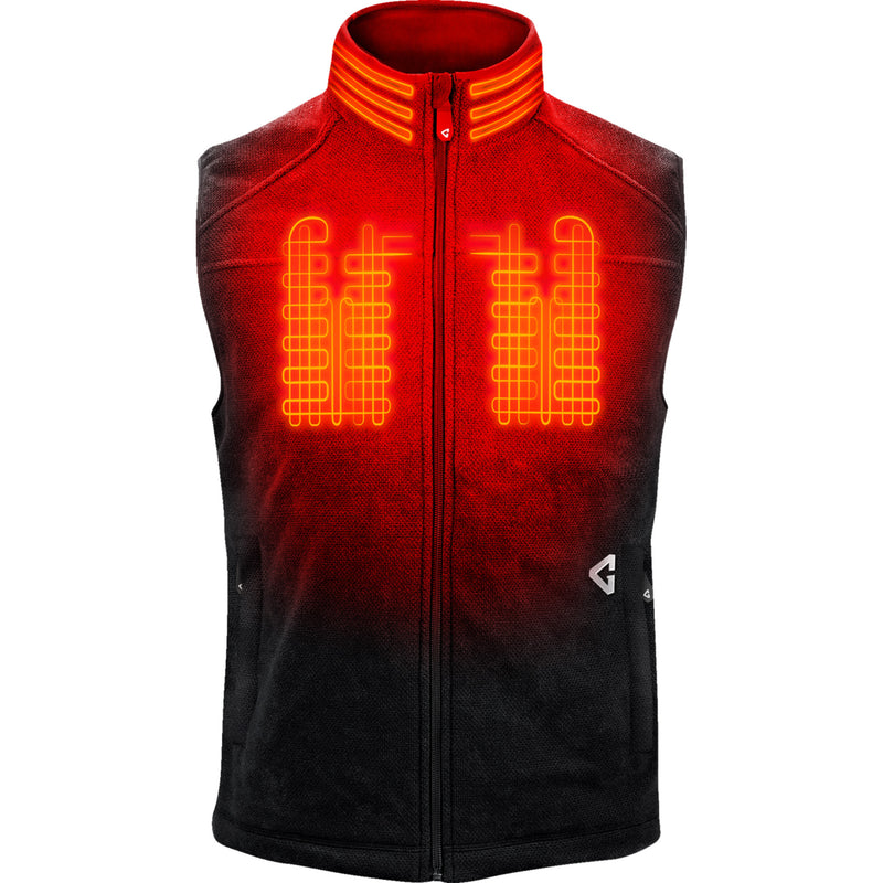 GERBING HEATED CLOTHING 7V Thermite Fleece Vest 2.0 Black
