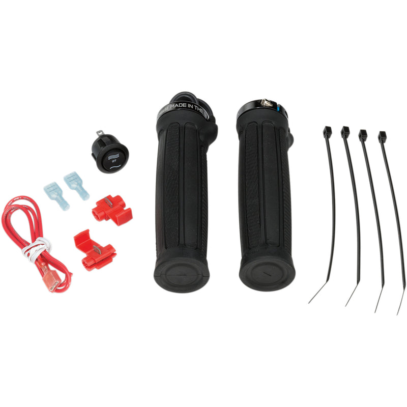MOOSE OFFROAD 0631-0187 215208 Clamp-On Heated Grips Grips - Heated - Clamp-On