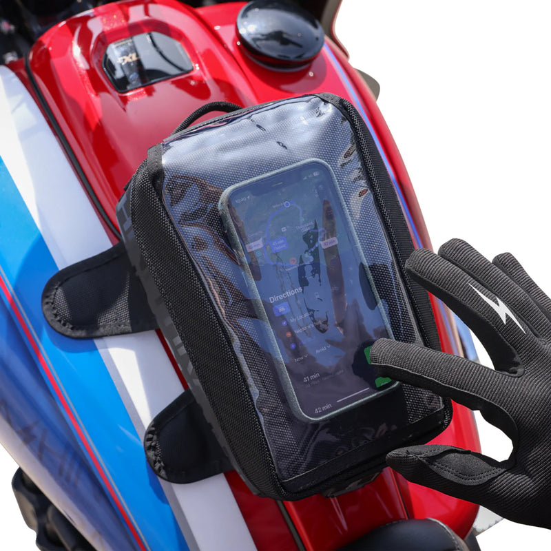 THRASHIN SUPPLY CO. 3502-0750 TSB-0017 Magnetic Tank Bag - 3.5L - Black