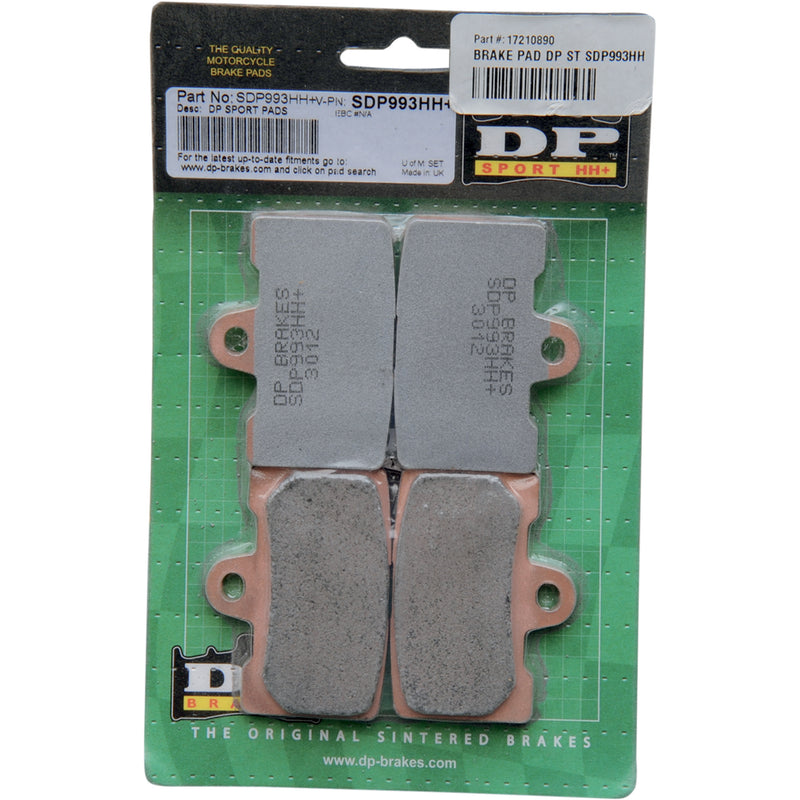 Dp Brakes Brake Pad - SDP993HH Buell 1125R / 1125CR 2008-2010