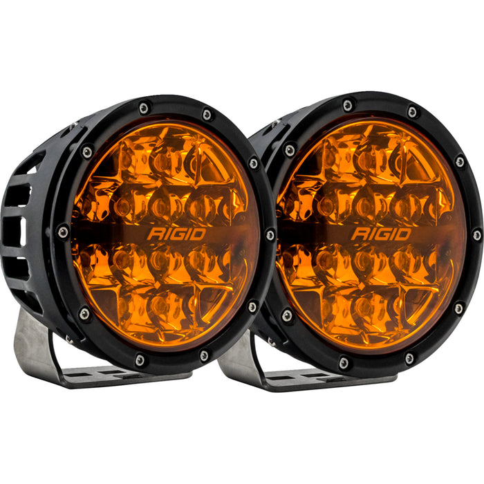 RIGID INDUSTRIES 2001-2796 36210 360 Series Spotlight Spotlight - 360 Series - 6" - Amber Lens