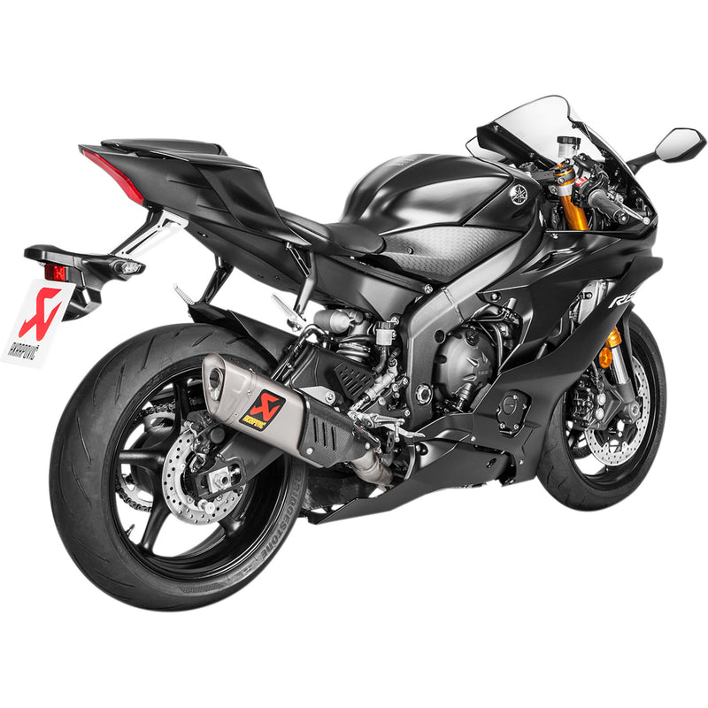 AKRAPOVIC 1810-2519 S-Y6R9-APT Racing Line Exhaust System Race Exhaust - Titanium